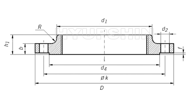 Shandong Hyupshin Flanges Co., Ltd, Flanges Manufacturer, Exporter, DIN2565, DIN2566 Threaded Flanges